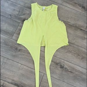 Lululemon crop tie tank